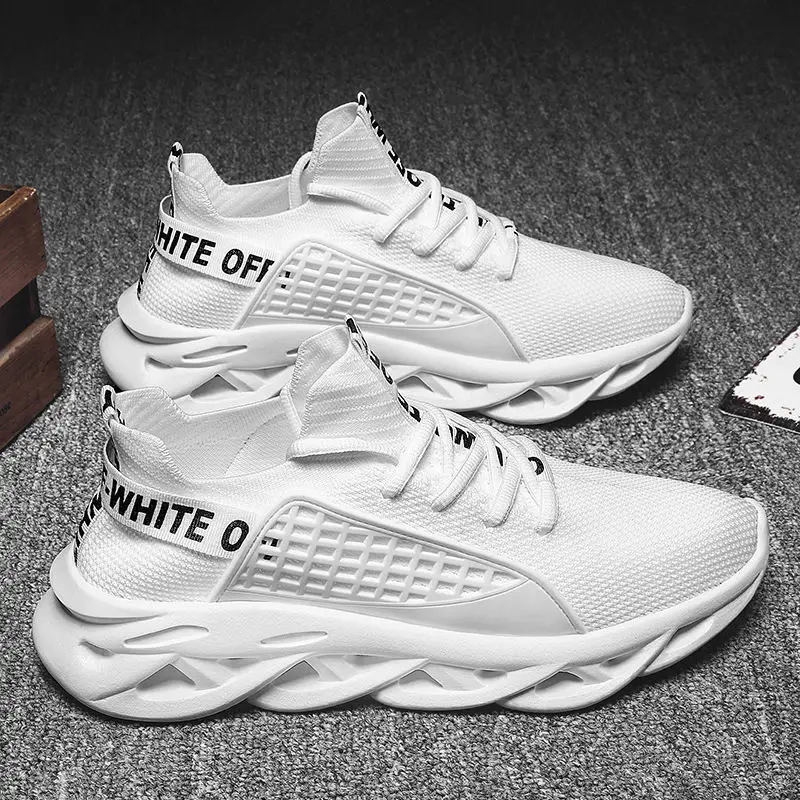 

Men's Sneakers 2022 New Spring Flying Running Shoes Fashionable and Breathable Tide Shoes Basket Homme Marque De Luxe