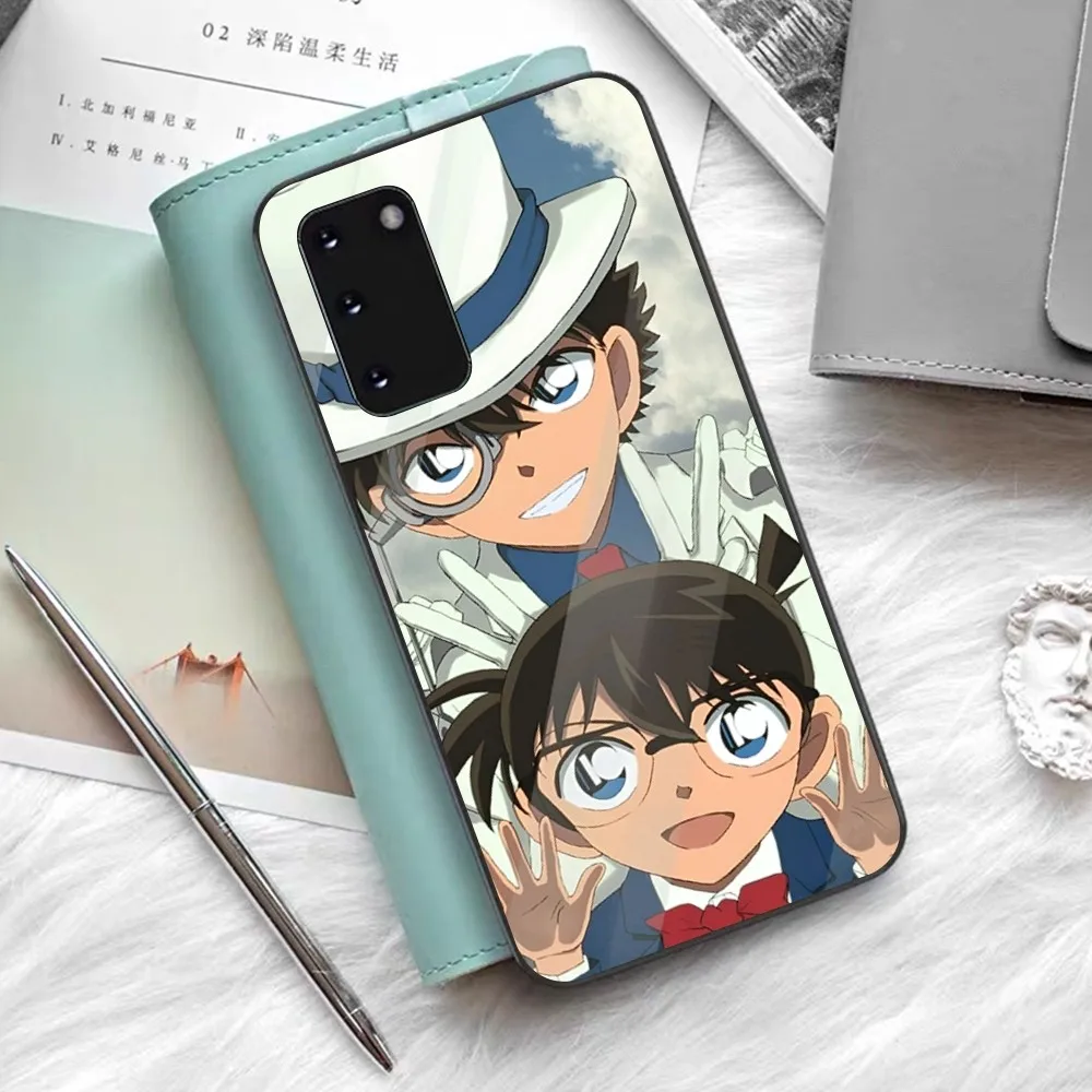 Чехол для телефона D-Detective C-Conan Samsung S 9 10 20 21 22 23 30 23plus lite Ultra FE S10 Lite Fundas