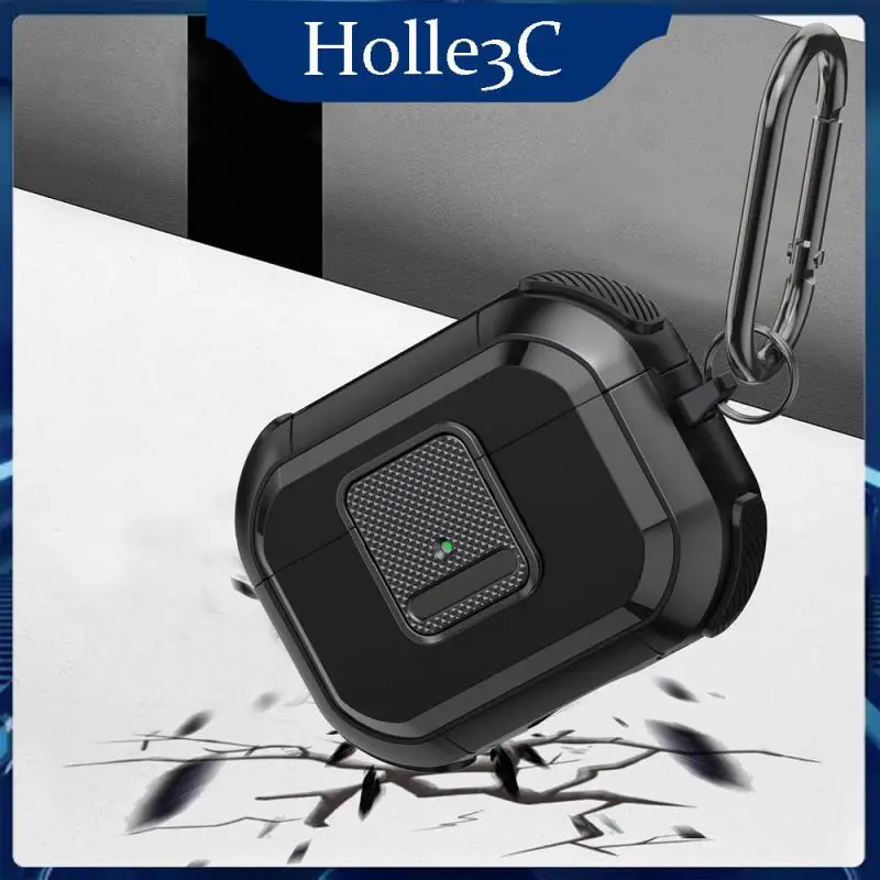 

Portable Protective Case Protect Fashion Shockproof Anti-fall Earphone Injection Molding Full Package Simple Fit