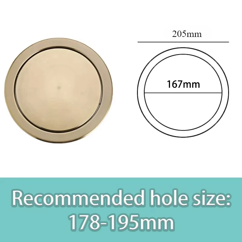 

Крышка для мусора из нержавеющей стали