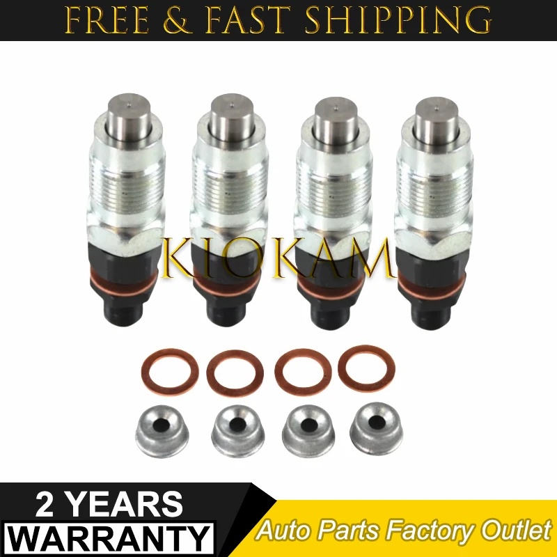 16454-53905 Высококачественный комплект топливных форсунок из 4 шт. для двигателя Kubota