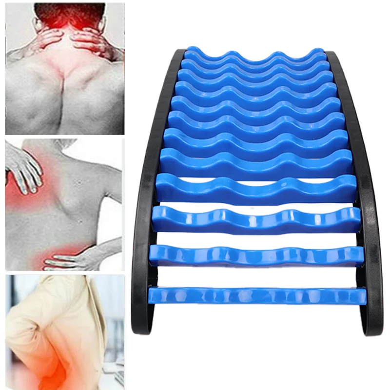 

Stretch Equipment Back Massager Stretcher Fitness Lumbar Support Relaxation Mate Spinal Pain Relieve Chiropractor Message Tools