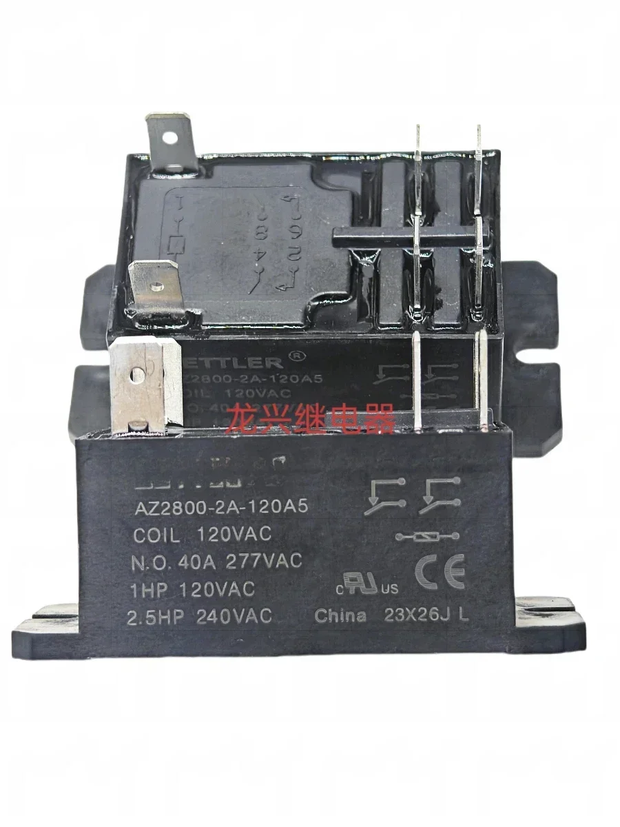 Новый оптовый комплект AZ2800-2A-120A5 240A5 VAC ZETTLER ®   6-контактное двухканальное нормально разомкнутое реле (art.: 3920da1661819) - 3920da1661819