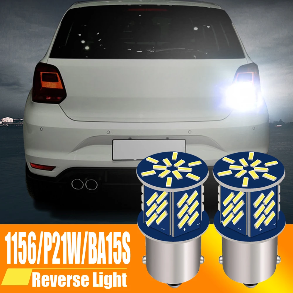 

Светодиодная лампа задсветильник хода P21W 7506 BA15S Canbus для Volvo C30 C70 S40 S60 S70 S80 V40 V50 V60 V70 XC60 XC70 XC90, 2 шт.