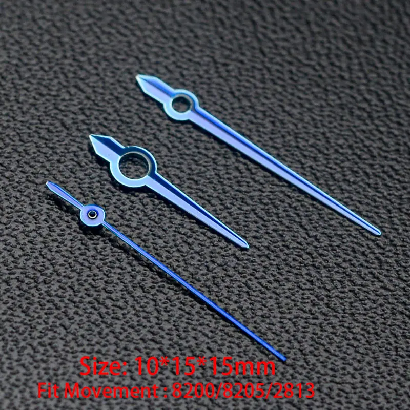 

NH35 Hands 10mm*15mm*5mm Watch Hands Pointer Fits for 8200 8205 2813 Automatic Movement Seiko Hands Watch Replace Parts