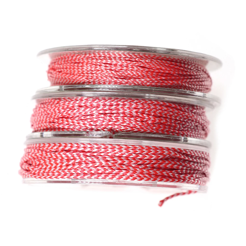 10M Восьмижильная плетеная леска с помощью крючка для рыбной ловли, троллинг, приманка для джиггинга на морской воде.