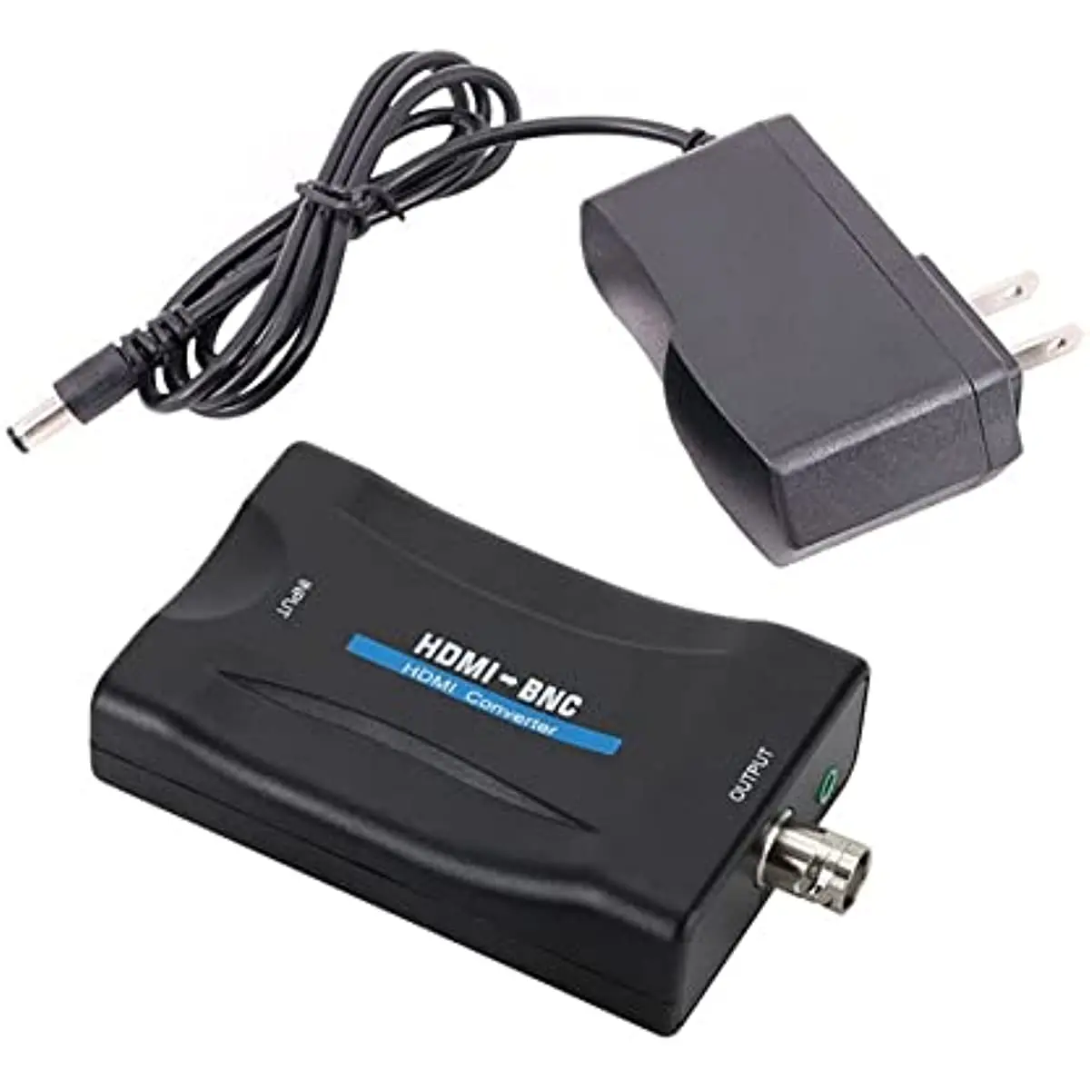 

HDMI to BNC Converter Adapter - HD Digital Video in Female BNC Coax Connector Composite Box w