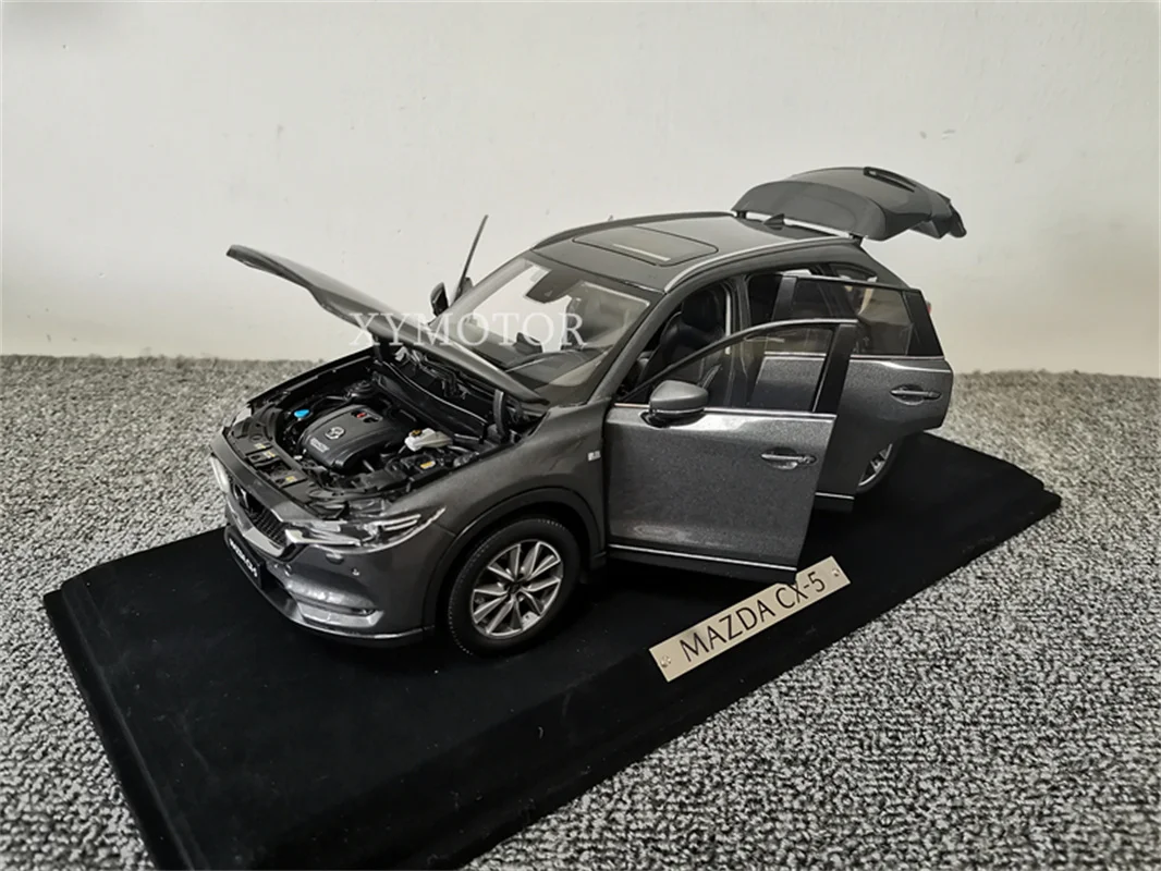 1/18 для Mazda CX-5 CX5 металлическая модель автомобиля серые Игрушки мальчиков и