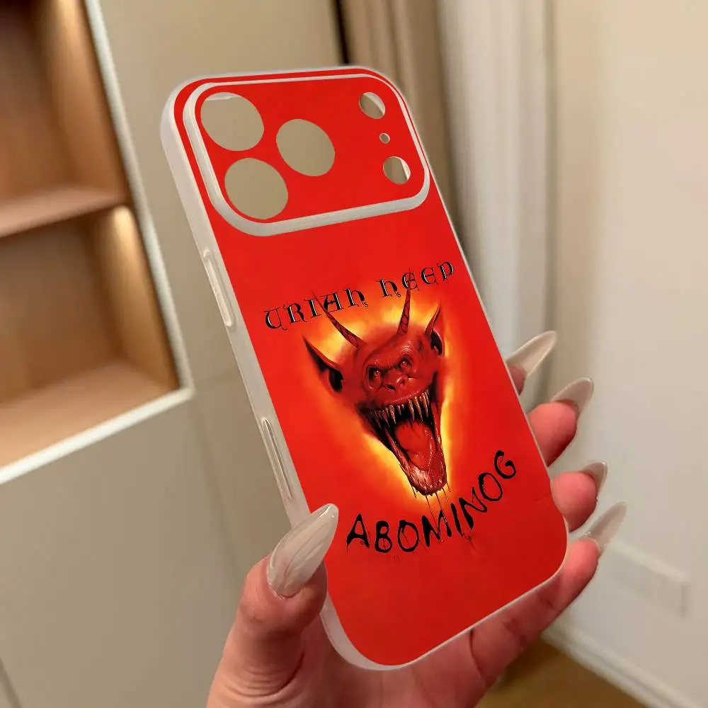 Фото Чехол U-Uriah H-Heep с принтом для MagSafe, матовый, полупрозрачный, из ТПУ, для iPhone 15, 17, 16, 11, 12, 14, 13 Pro Max №2
