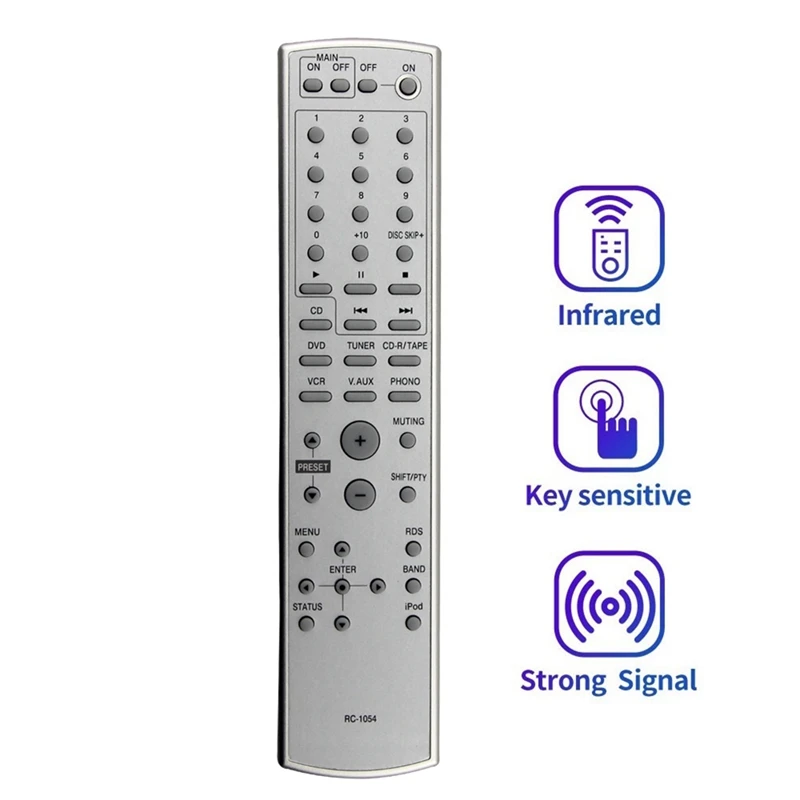 Замените пульт дистанционного управления RC-1054 для AV-ресивера DENON DRA-700AE DRA700DAB