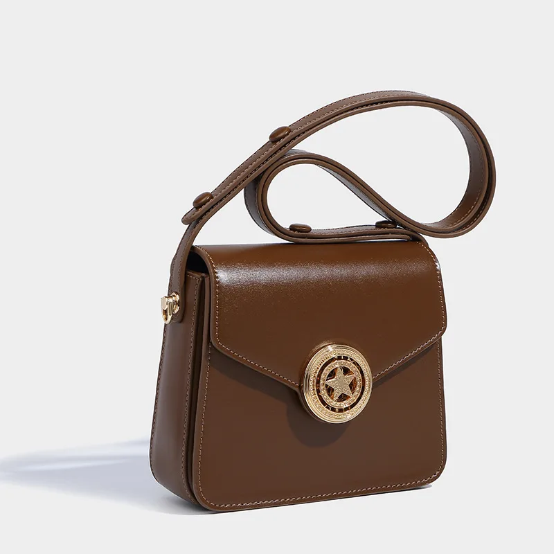 2023 Quality Luxury Brand Purses And Handbags Designer Leather Shoulder Crossbody Bags For Women Dual Straps Underarm Bag