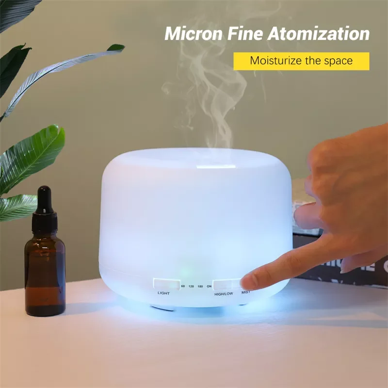 

NEW2023 500ML Air Humidifier For Home Car Air Freshener Essenti Oil Aromatherapy Diffuser Water Sprayer Ultrasonic Aromatic Diff