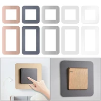 new dustproof anti dirty buckle type socket decor decoration cover switch protective cover outlet wall sticker