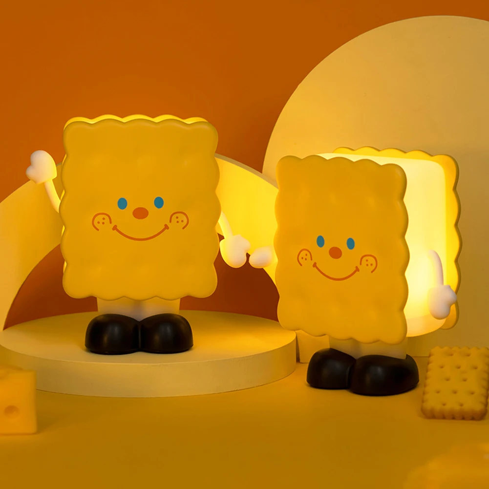 

Настольная лампа в форме печенья, перезаряжаемая, с мини-USB