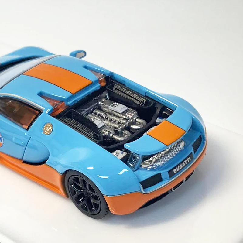 Модель автомобиля Mortal 1:64 литая под давлением спортивная машина из сплава Veyron