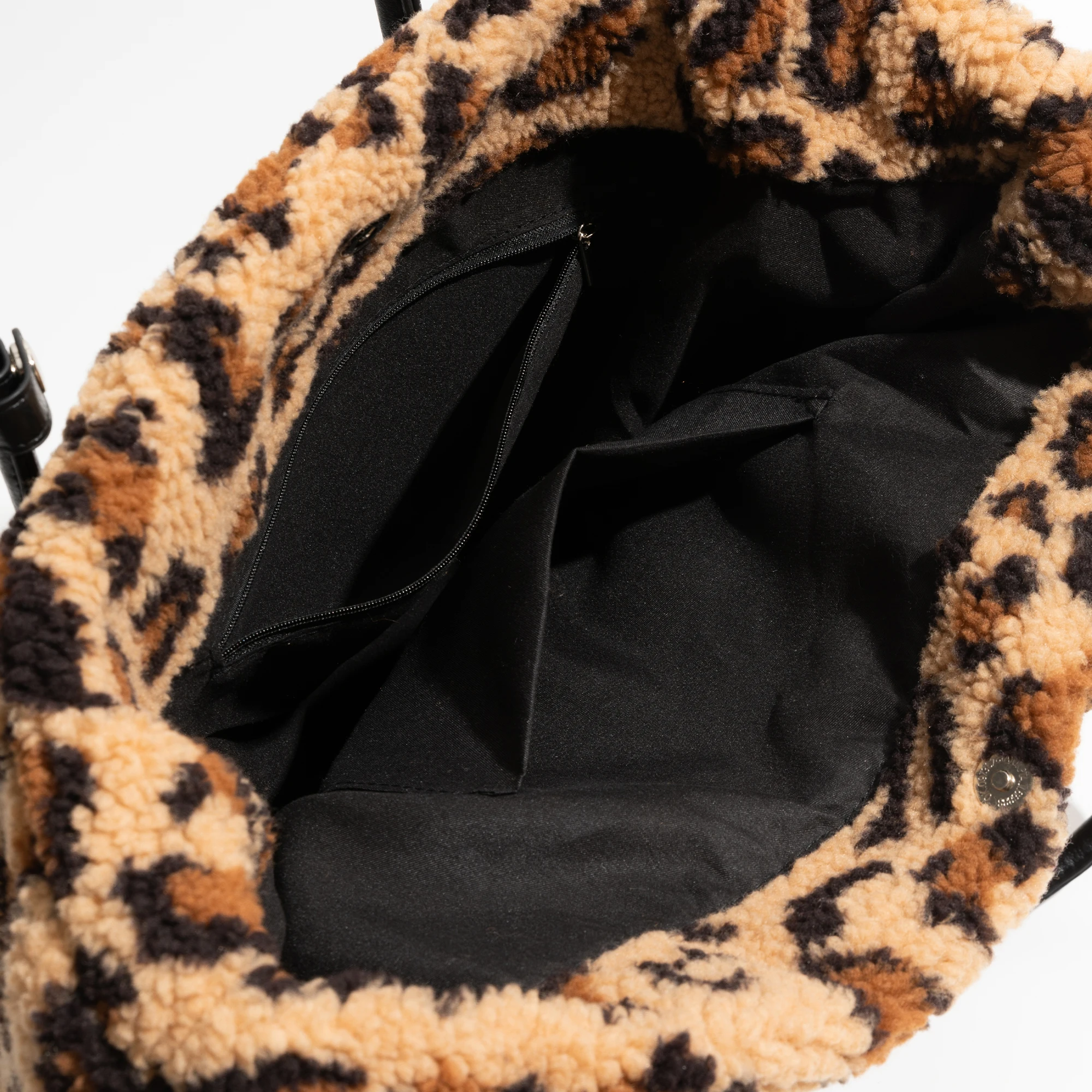 MABULA зимняя плюшевая маленькая большая сумка повседневная вместительная мягкая