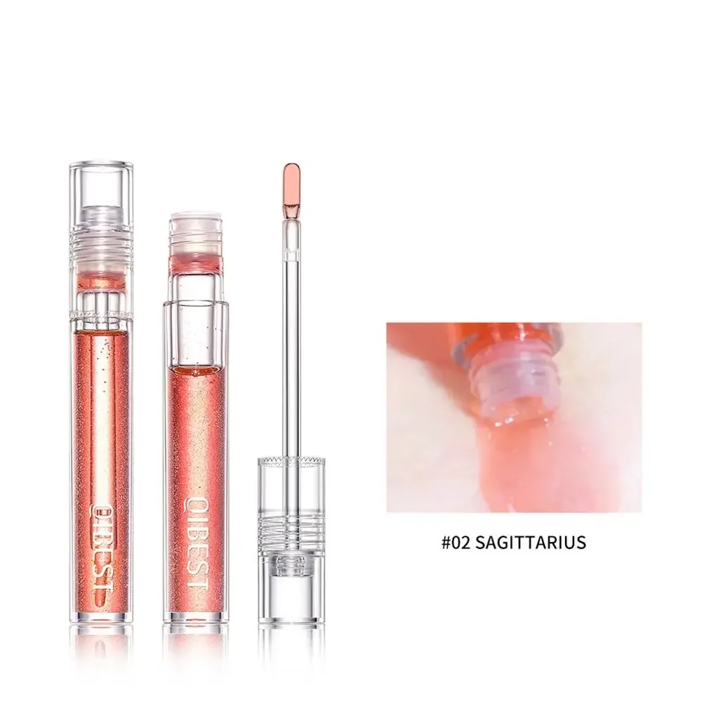 Блестящий Блеск для губ Корейский макияж блеск увлажняющая прозрачная жидкая