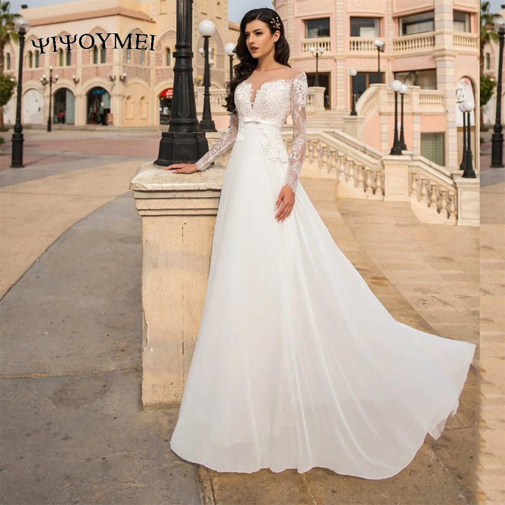 

Elegante Meerjungfrau Hochzeit Kleider mit Taschen Für Frauen Prinzessin Lange Robe De Lace Up Back Side Slit Schatz Brautkleid