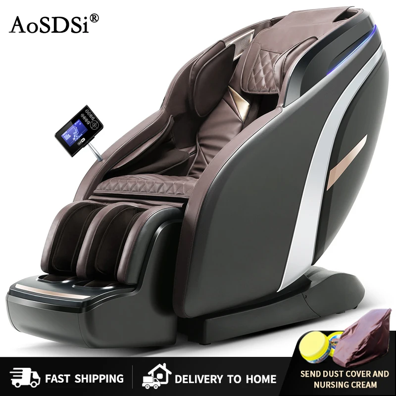 

AoSDSi Deluxe Massage Chair Full Body 4D Zero Gravity Home 2023 Portable Office SL Guide Massage Chairs Sofa Customization