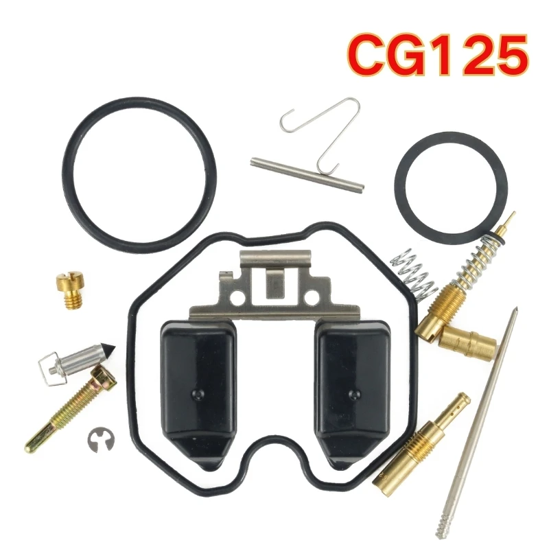Фото Для KEIHIN Honda CG125 CG150 CG200 CG250 125CC 150CC 200cc 250cc ATV Байк Мотоцикл Карбюратор Ремкомплект PZ26 PZ27 PZ30 №4