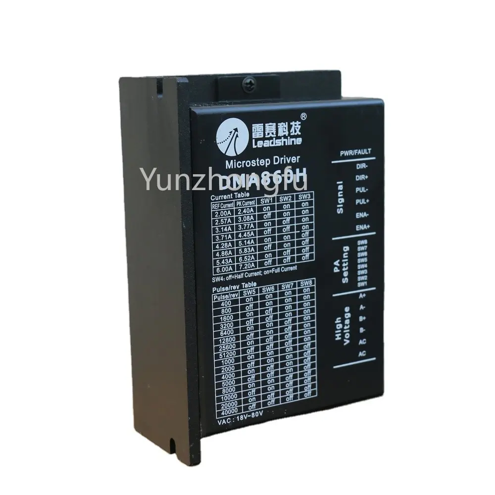 

Dma860h High Power 18v-80v Dma860h Stepper Motor Driver