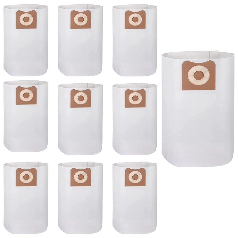 

VF3502 High Efficiency Dust Bags Replacement For RIDGID 12 To 16 Gallon Wet/Dry Vacs, Vacuum Filter Bags