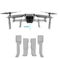 folding quick release landing gear kits for dji mavic air 2 drone height extender extension legs foot protector accessories