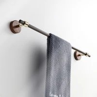 acrylic towel bar black acrylic bathroom light luxury wind free punch towel rack bathroom pendant bathroom accessories