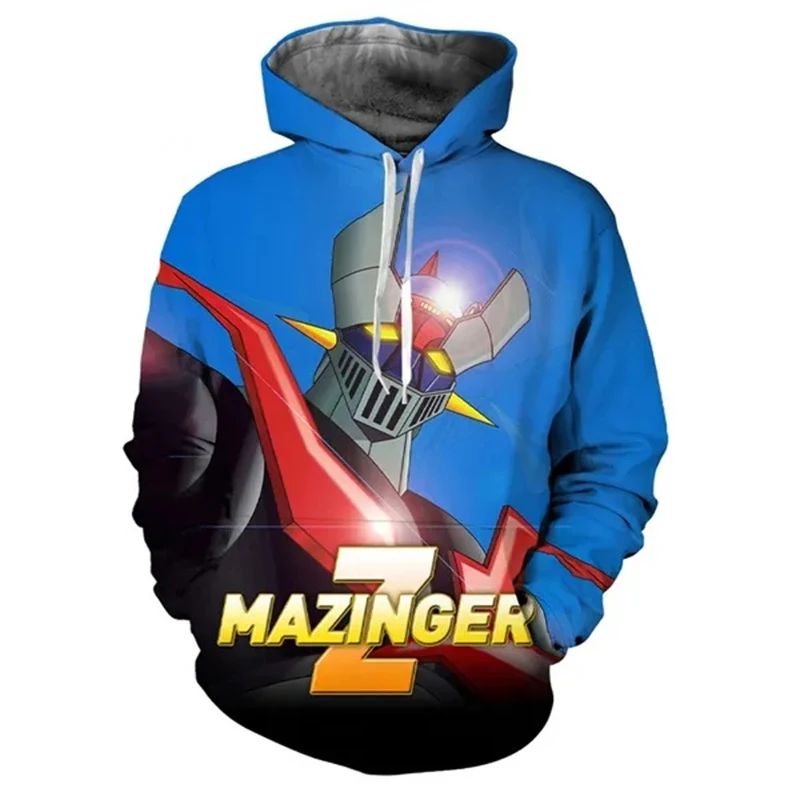 Свитшот с аниме принтом Mazinger Z
