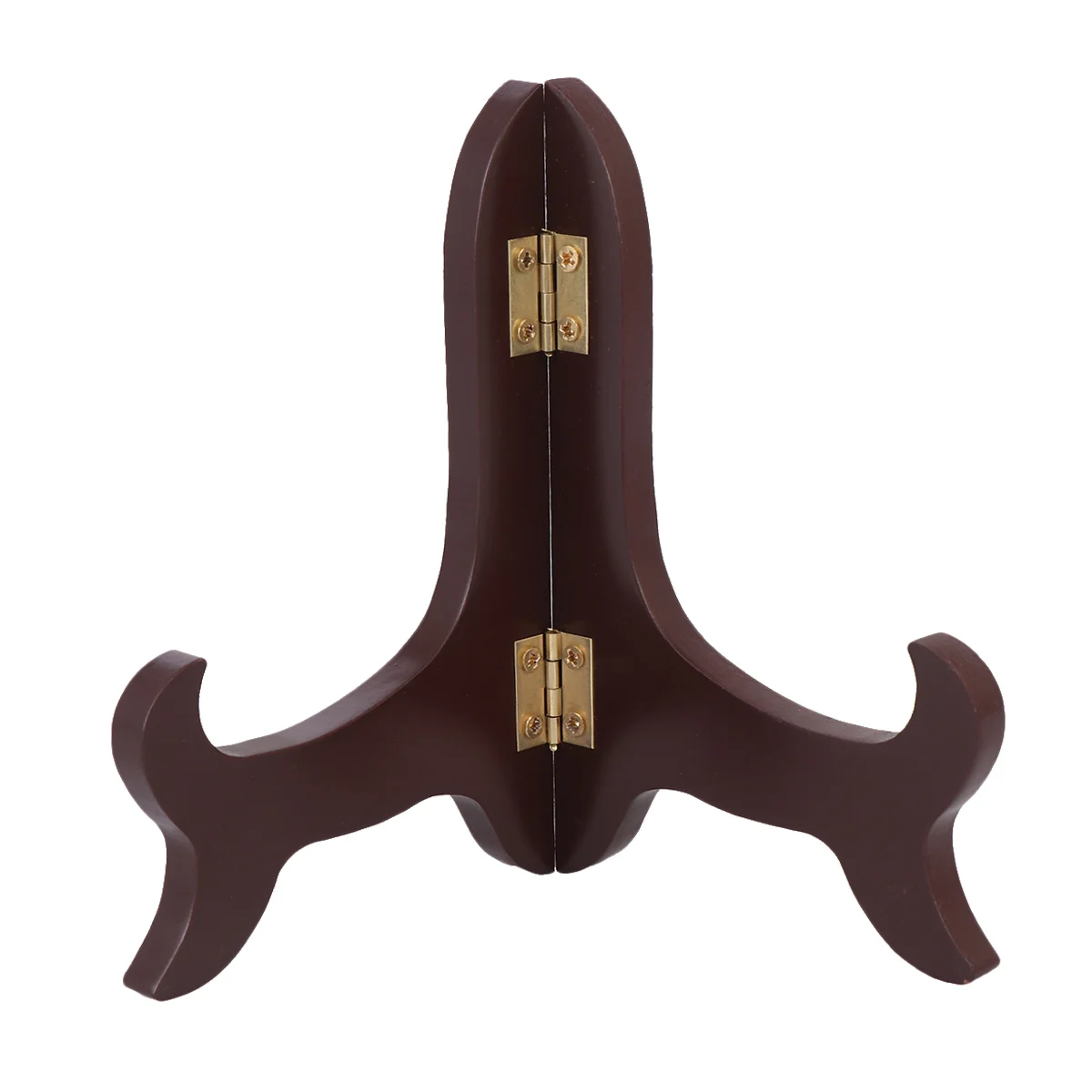 

Display Stand Plate Holder Wooden Easel Stands Wood Picture Dish Rack Tea Cake Easels Book Folding Frame Decor Library Photo