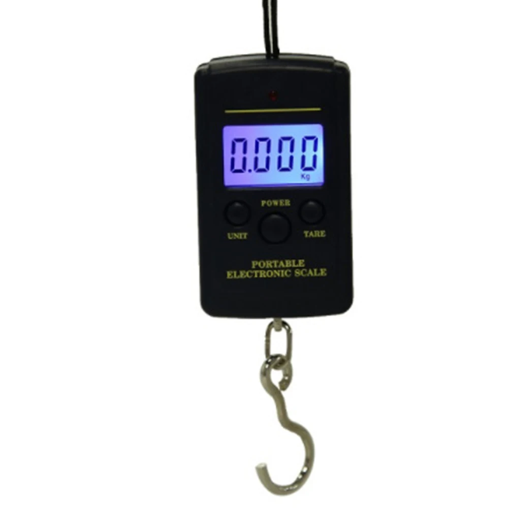 

88lb 40kg Digital Handy Hanging Scales Portable Luggage Suitcase Weighting Fishing Scale Tool Carp Fish Hook Lures Tackle Box