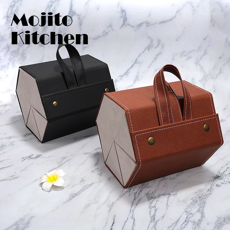 Портативный органайзер для очков складной дорожный Чехол из искусственной кожи