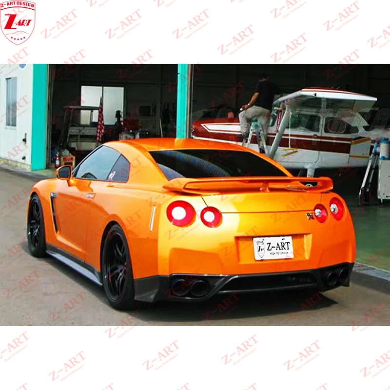 Z-ART комплект для тела из гипер углеродного волокна GT-R R35 тюнинга GTR Aerokit передняя