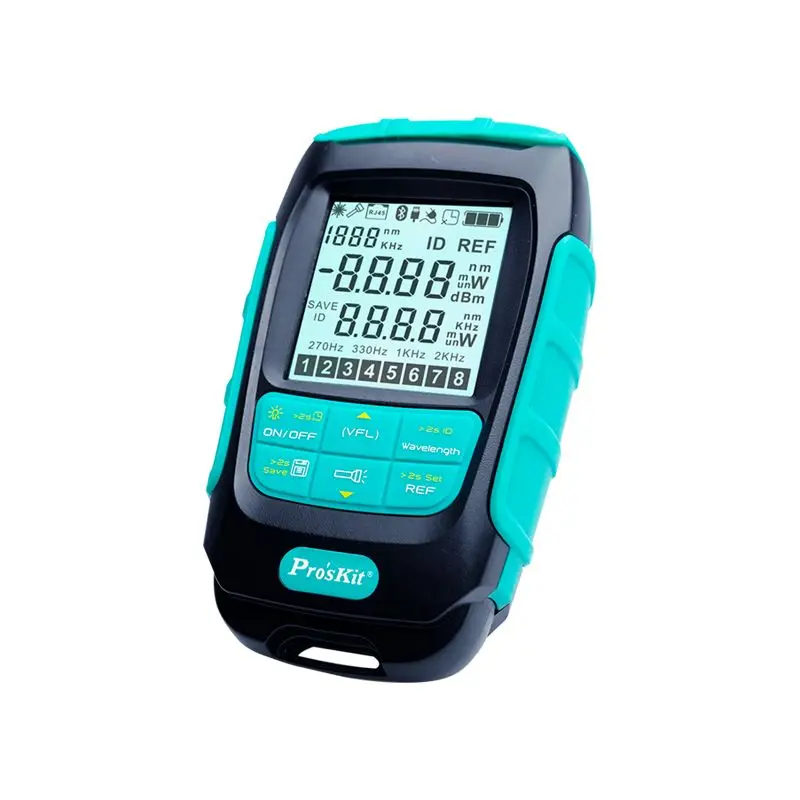 Pro'skit MT-7618-C Измеритель оптической мощности 3-в-1 Измерение светодиодной лампы