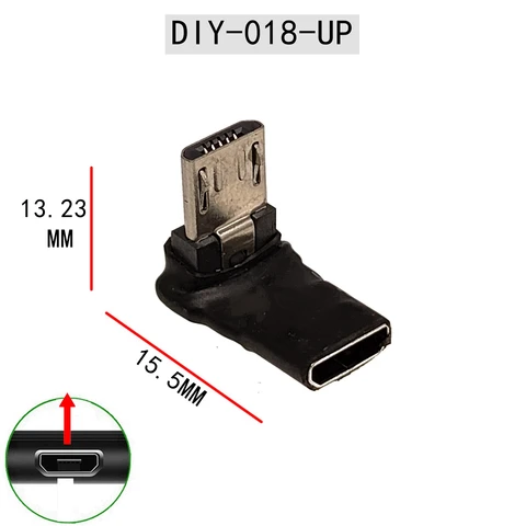 Micro USB на Mini USB переходник