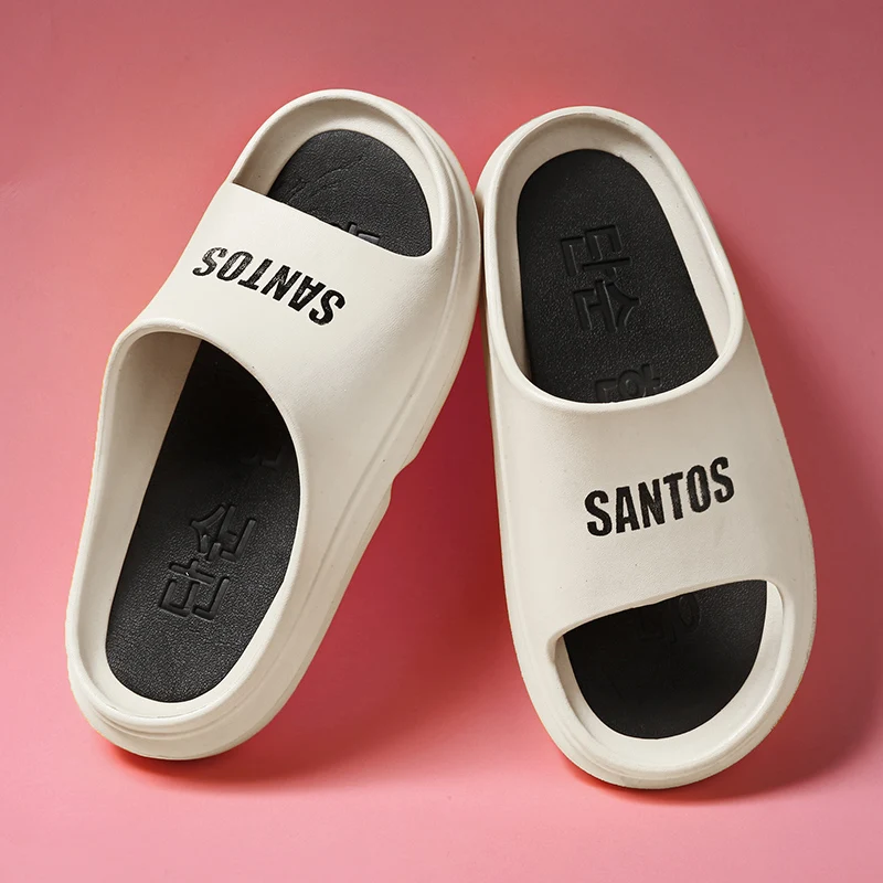 

Шлепанцы женские для дома и ванной, летние сандалии на плоской подошве, Нескользящие, для дома