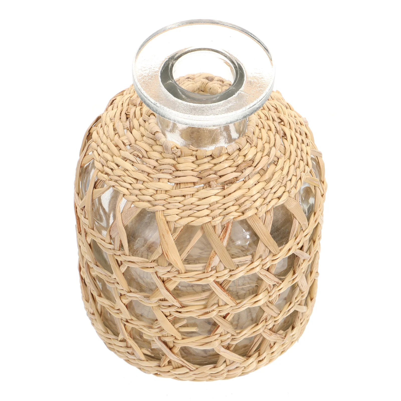 

1Pc Home Multipurpose Vase Aromatherapy Bottle Table Decor Light Brown