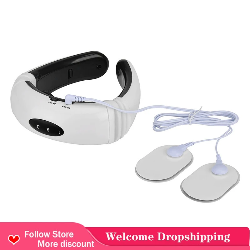 

Neck Massager Controlled By Power Infrared And Heating System Can Be Health Care Relieve Pain And Reduce Stress
