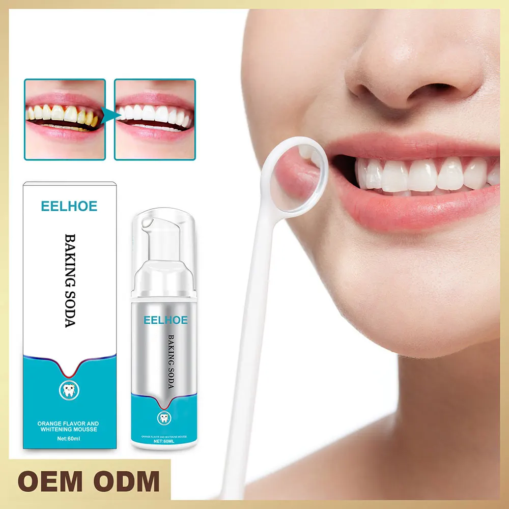 

Press-type Foam Toothpaste Whitening Mousse To Remove Yellow Teeth Dirt Smoke Stains Oral Cleaning Toothpaste Beauty Supplies