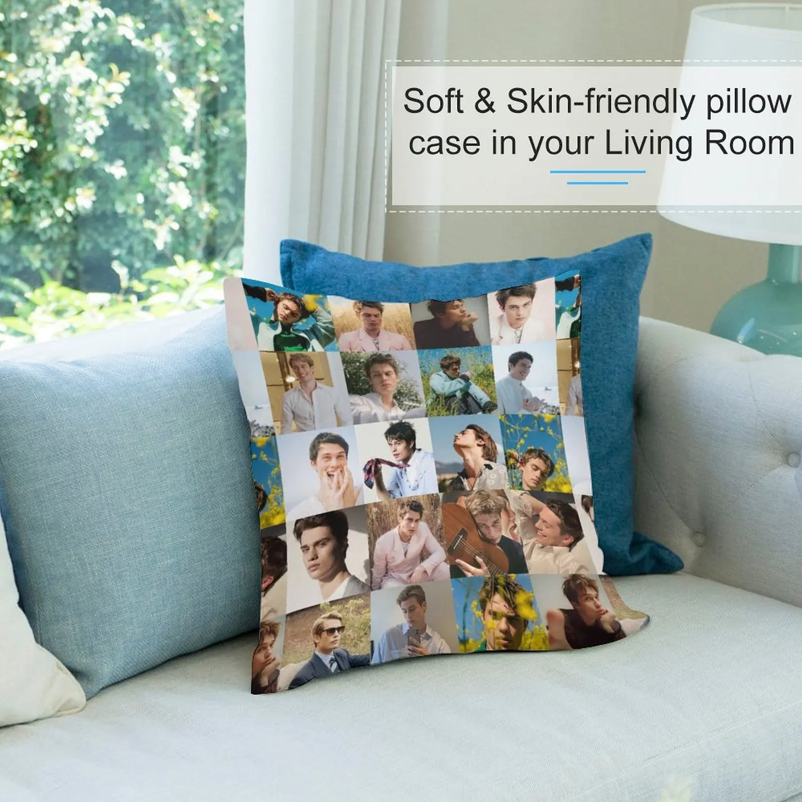 Декоративные наволочки для диванных подушек дивана