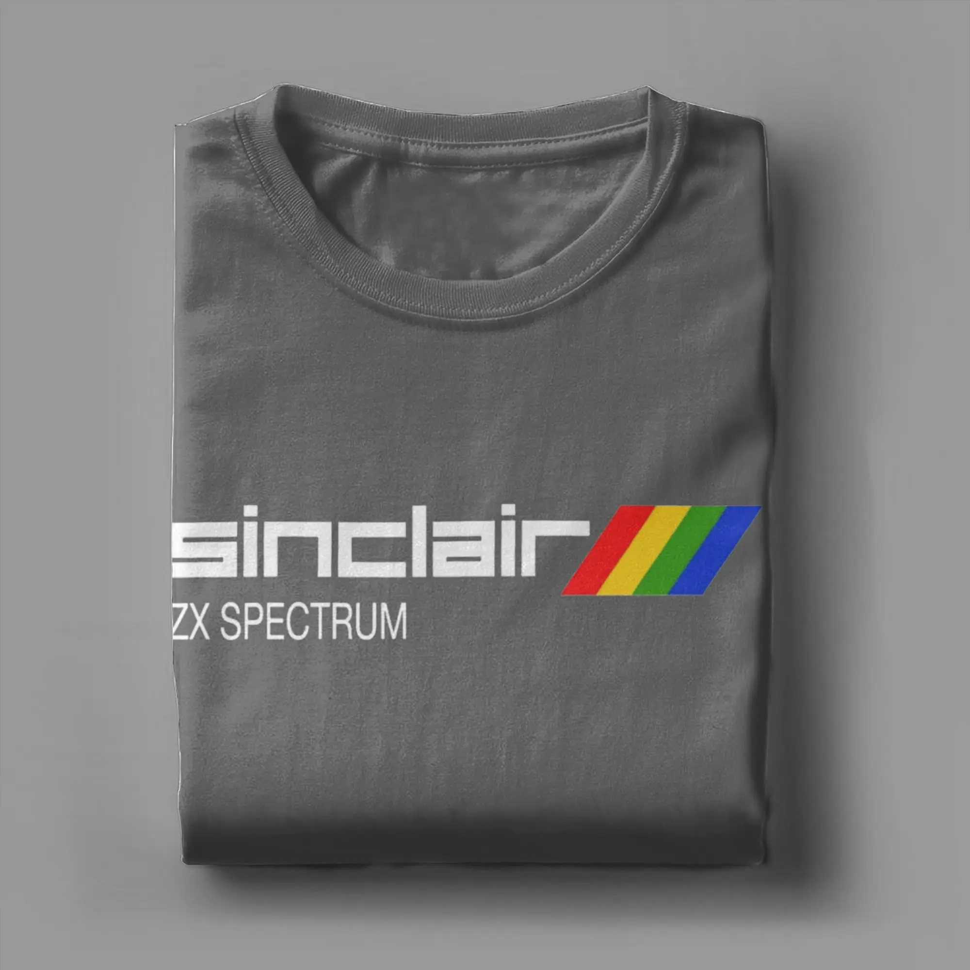 Мужская футболка Sinclair ZX Spectrum винтажные футболки из 100% хлопка с круглым вырезом
