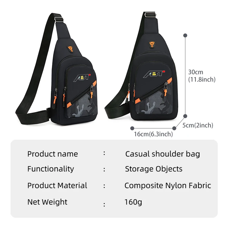 Автомобильная модная повседневная сумка через плечо Маленькая мужская