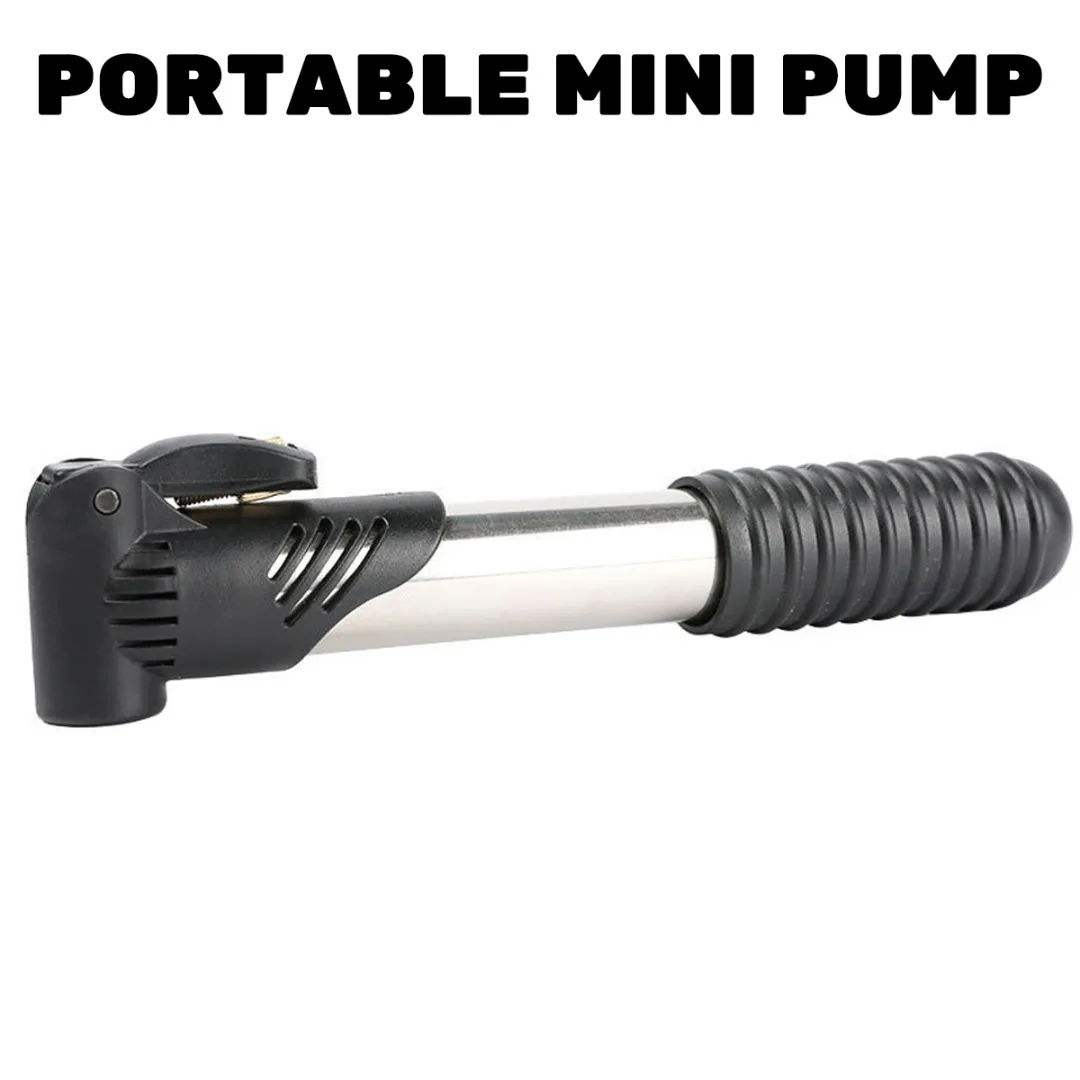 Алюминиевый мини-воздушный насос для велосипеда портативный ручной высокого