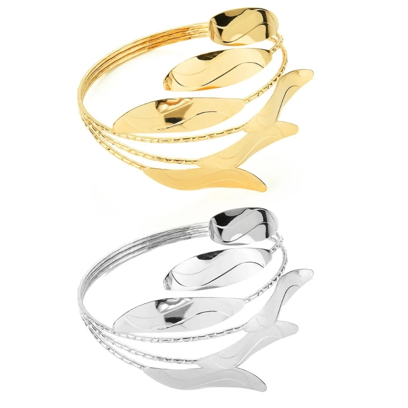 

Игристые листья предплечье манжеты браслет современный браслет браслет женщины ювелирные изделия филигрань рука манжета браслет