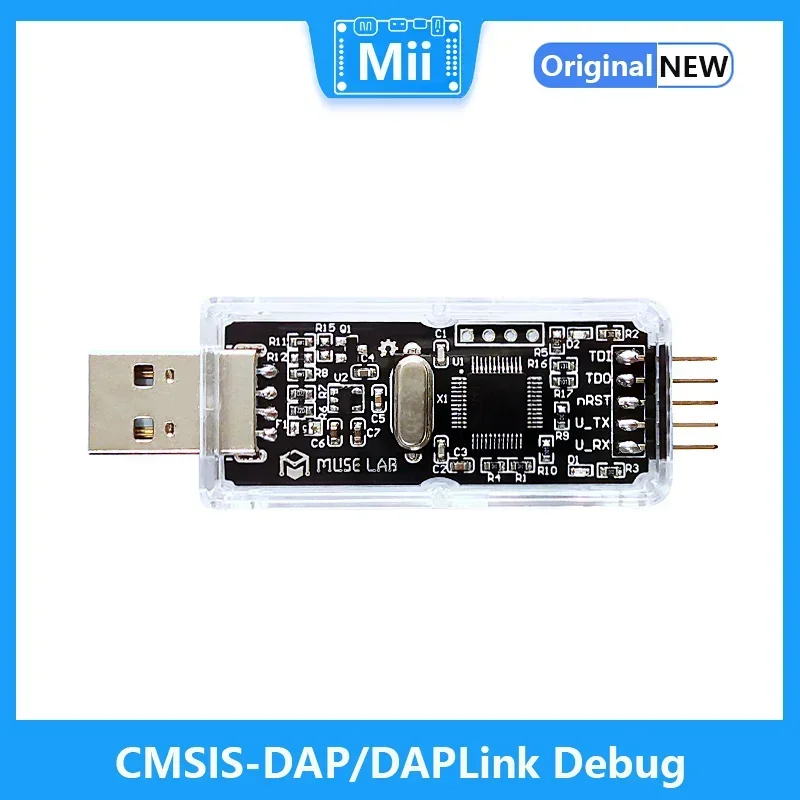 

CMSIS-DAP/DAPLink Debug Probe STM32 NRF51/52 ARM Cortex-M MCU JTAG/SWD/CDC Serial Port/Drag and Drop Program Keil/MDK OpenOCD