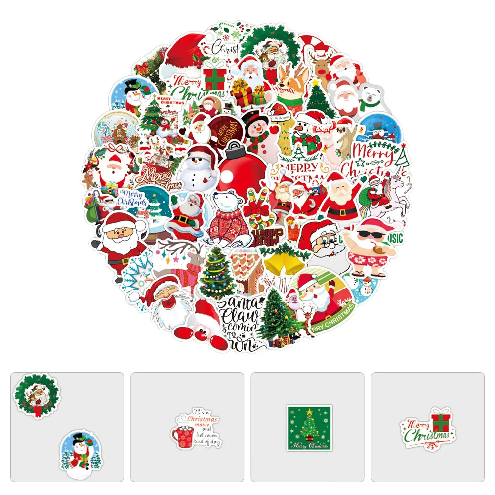 

Stickers Christmas Vinyl Kids Water Bottle Decal Personalised Decals Laptop Scrapbooking Cute Waterproof Stickers aesthetic