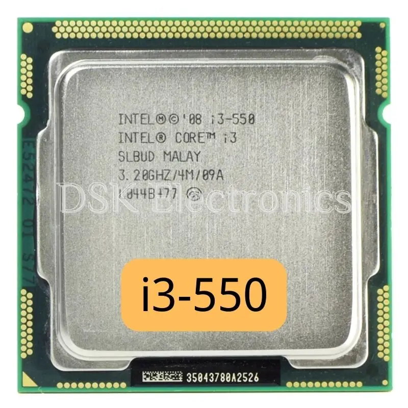 Core i3 550. I3 550.