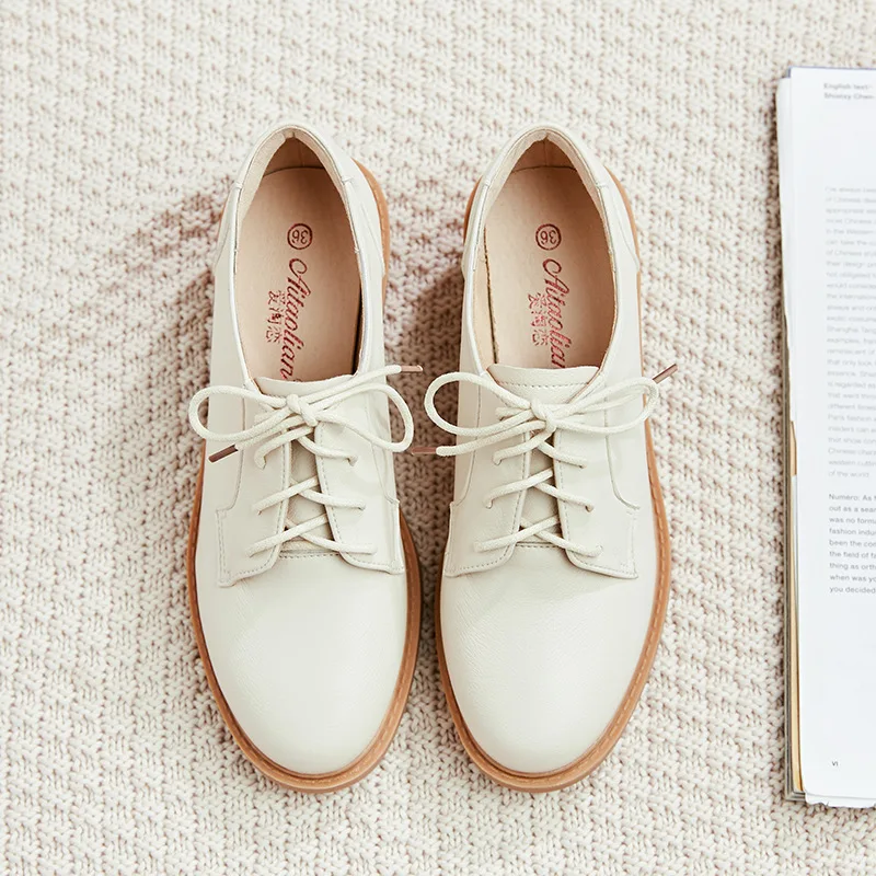 

Hot Selling Trend Round Toe Loafers Women's 2022 Spring New Fashion British Style All-match Student Casual Shoes Women