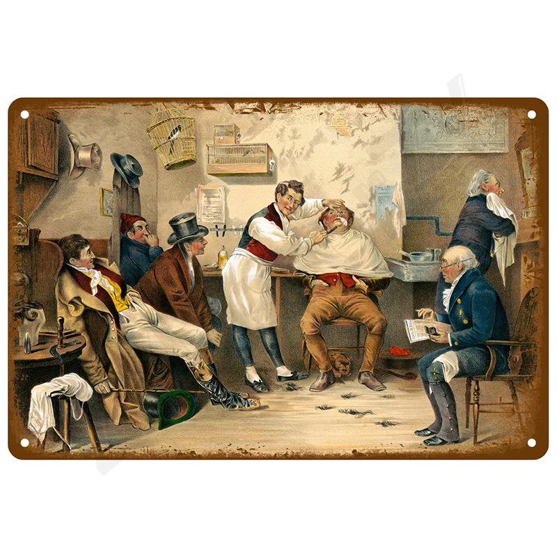 

Винтажная металлическая вывеска