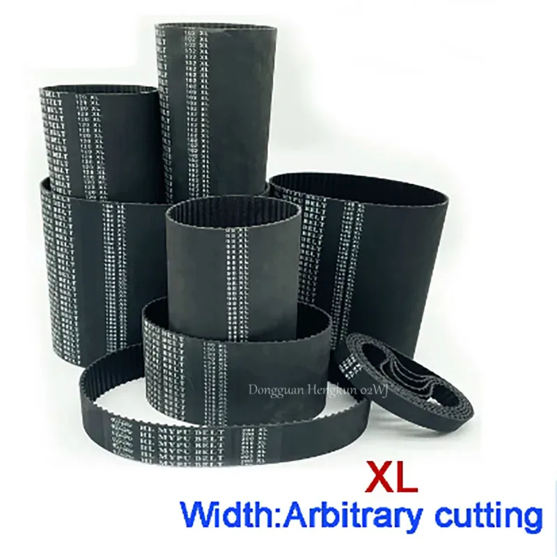 

XL Timing Belt Spacing 5.08mm Width 10mm x 162XL 170XL 180XL 190XL 200XL-260XL Closed-loop Rubber Synchronous Belts For Pulleys